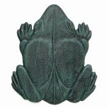 Pas japonais Grenouille en fonte - Gris bleu
