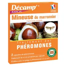 PhÃ©romone contre la mineuse du marronnier - 2 capsules, 3 mois de protection