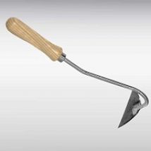 Sarcloir Ã  main demi-lune Sneeboer en inox et frÃªne