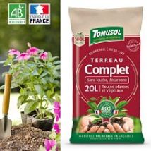 Terreau universel sans tourbe - plantes potager gazon 20L