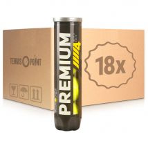Tennis-Point Premium 18 Tubes De 4 En Carton
