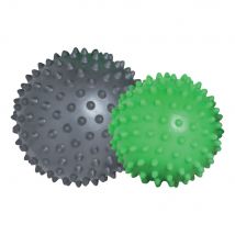 Schildkröt Fitness Balle De Massage Conditionné Par Pack Deux-Vert,Anthracite