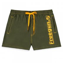 Boardshort court garçon avec ceinture demi-élastiquée 10/12 ans