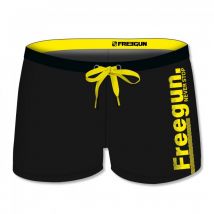 Boxer de bain garçon uni avec logo