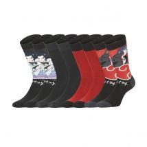 Lot de 4 paires de chaussettes Freegun Naruto Shippuden Garçon 31/34