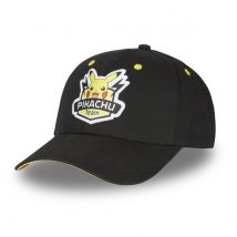 Casquette garçon baseball Freegun noir fermeture snapback Pokémon Pikachu TU