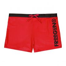 Boxer de bain homme Rouge et Noir | FREEGUN L