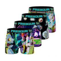 Lot de 4 Boxers Freegun homme Rick and Morty G1