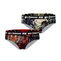 Lot de 2 Boxers Microfibre femme Stretch Imprimé Animals | FREEGUN M