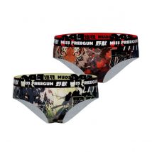 Lot de 2 Boxers Microfibre fille Confort Stretch Imprimé Animals | FREEGUN 10/12 ans