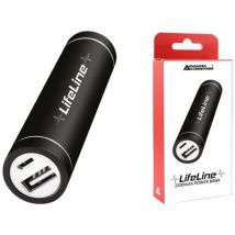 Advanced Accessories Lifeline 2200-x Power Bank With Integrated 8-pin, Usb-c & Microusb Connectors