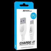 Advanced Accessories 3 Metre Type C To Usb Cable - White