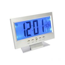 Kadio Voice Control Lcd Clock With Temperature Day/date Display Ds-8082s
