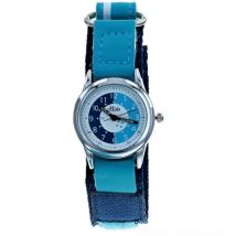 Relda Children's Analogue Watch - Blue Velcro Strap Time Teacher Boy's Watch Rel15