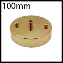 Ledson Metal Ceiling Rose 100mm Diameter - Classic Round Design