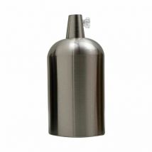 Ledson Satin Nickel Lamp Holder E27 Es Retro Vintage For Exposed Bulbs