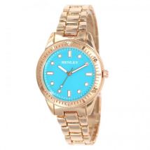Henley Rose Bracelet Watch Turquoise - H07318.6