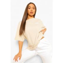 Justdropship Cotton Polyester Blend Oversized T-shirt Top - Lightweight & Versatile