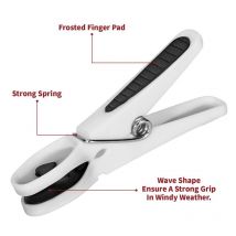 Vinsani 48 Clothes Pegs - Laundry Drying - Uk Household