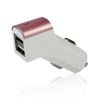 Fx Factory Twin Socket 2.1a Car Charger - Rose Gold