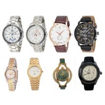 Clasico Assorted Fashion Watches For Men & Ladies - Gift Box Included