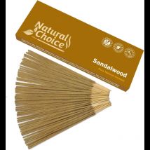 Natural Choice Incense Sandalwood Incense Sticks 100g - Woodsy Aroma