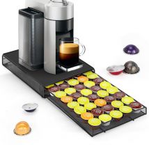 Vinsani Nespresso Coffee Pod Storage Drawer - Holds 40 Pods