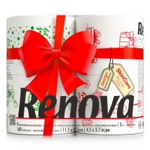 Renova Festive Toilet Rolls 4 Pack