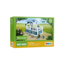 Mojo Fun Polyvinyl Chloride Horse Stable Playset - Equestrian Toy Set