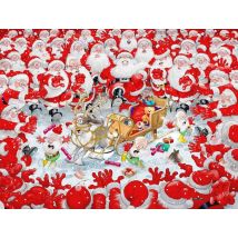 Mike Jupp Christmas Scramble 1000 Piece Jigsaw Puzzle
