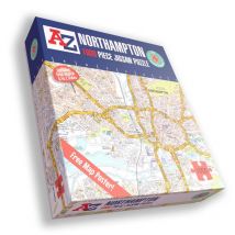 A To Z 1000 Piece Northampton Map Jigsaw Puzzle