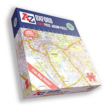A To Z 1000 Piece Jigsaw Puzzle - Detailed Oxford Map