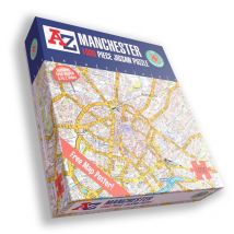 A To Z 1000 Piece Jigsaw Puzzle - Detailed Manchester Map