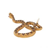 Mojofun Realistic Rattlesnake Toy - Lifelike Reptile Model
