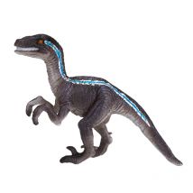 Mojofun Velociraptor Standing Dinosaur Toy - Realistic Prehistoric Figure
