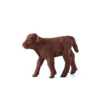 Mojofun Highland Calf Toy - Realistic Farm Animal Figurine