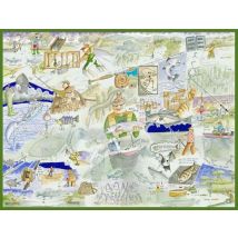 Tim Bulmer 1000 Piece Jigsaw Puzzle - British Fishing Scene