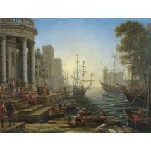National Gallery Seaport With The Embarkation Of Saint Ursula 1000 Piece Jigsaw Puzzle