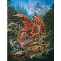 Alchemy Dragons Of The Runering 1000 Piece Jigsaw Puzzle