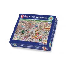 Mike Jupp I Love Weddings 1000 Piece Jigsaw Puzzle