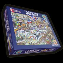 Mike Jupp I Love The Weekend 1000 Piece Jigsaw Puzzle