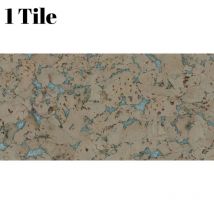 Corksystem Superior Cork Wall Tiles - 0.18m² - 3mm Thick - Natural Insulation