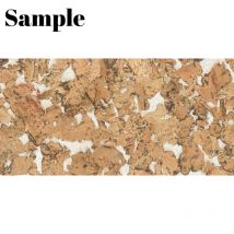 Corksystem 3mm Decorative Cork Wall Tile Sample Strip - Beige 30x5cm