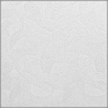 Alpina Decorations 4mm White Decorative Ceiling & Wall Panels - 500mm X 500mm - 2m² Pack