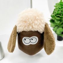 Msl 30cm Sheep Head Wall Hanger - Charming Decorative Storage For Hats & Coats