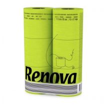 Renova 3-ply Soft Green Toilet Tissue Paper Rolls - 6 Pack