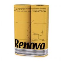 Renova 3-ply Soft Yellow Toilet Tissue Rolls - 6 Pack