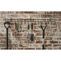 Direct Online Houseware Extra-long Black Powder Coating Tool Rack