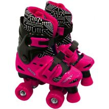 H.grossman Elektra Quad Boot Black & Pink Medium