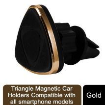 Universal Magnetic Phone Car Mount - Gold